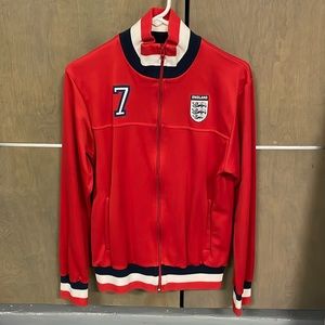 England #7 Sweater Jacket